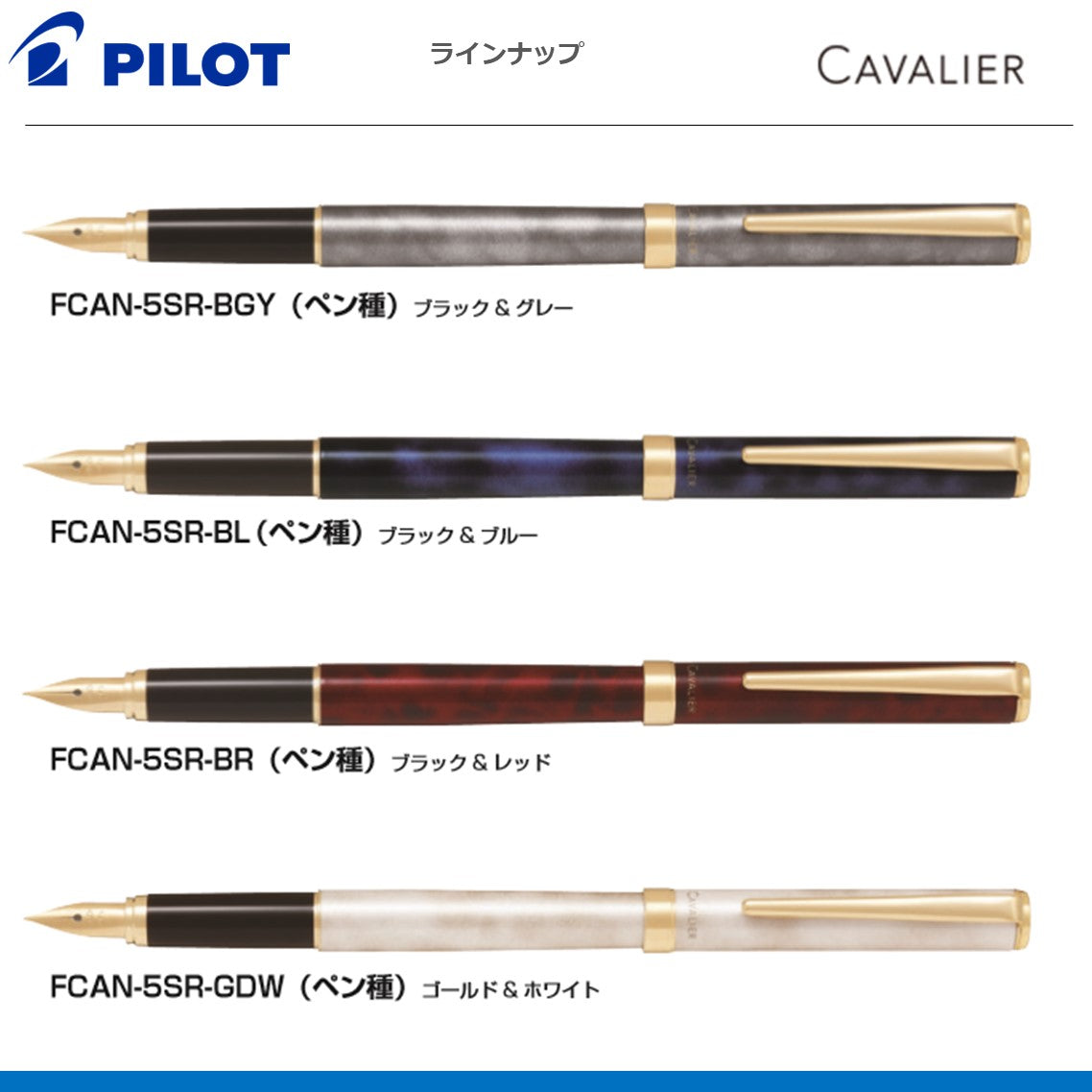 万年筆 カヴァリエ CAVALIER
FCAN-5SR