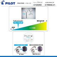 ＜限定品＞
ペンケース付ギフトセット
ボールペングランセ　GRANCE
P-3171-31（BGRC-5SR）